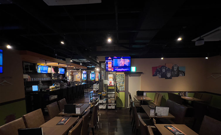 D.P.S高円寺店のメインフロア
